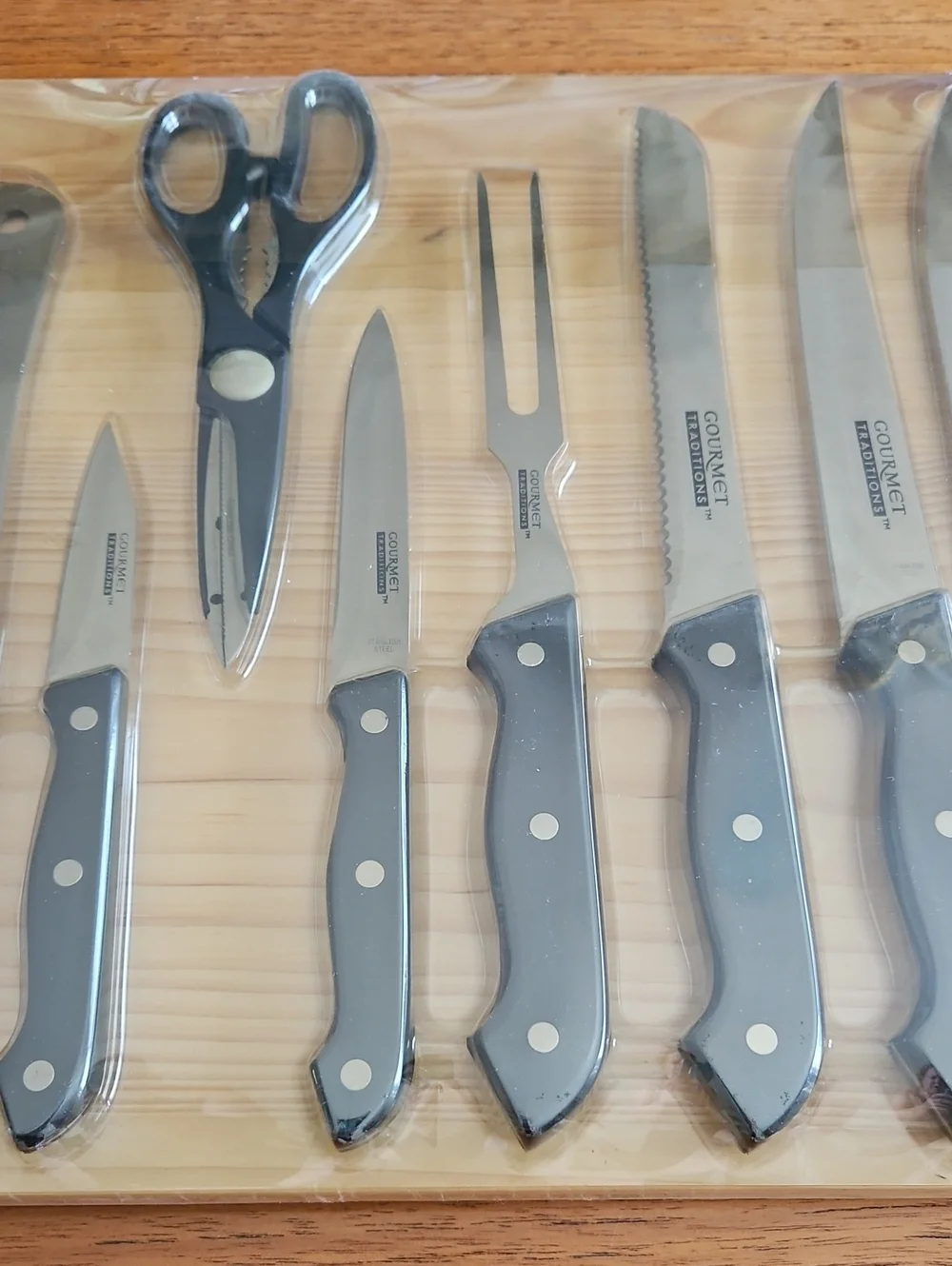 Gourmet Traditions 10 Piece Kitchen Knife Set